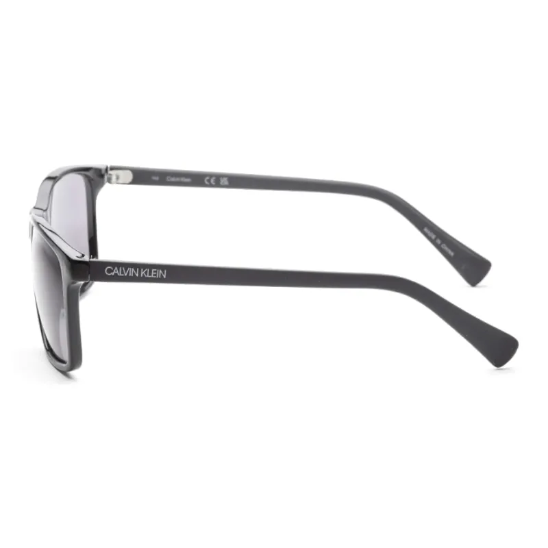 CK/Calvin Klein Plastic Rectangular Sunglasses Men's Black-1