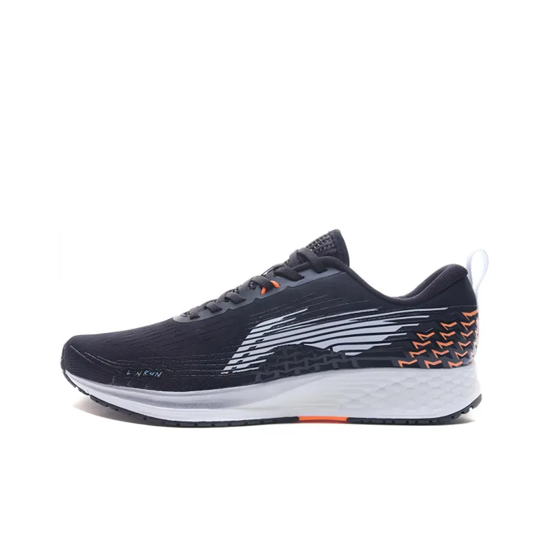 LiNing Red Hare 4 Cushioning Anti-Slip And Wear-Resistant Low-Top Running Shoes Men's Black-0