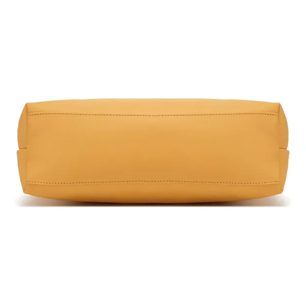 LONGCHAMP Le Pliage Xtra Cow Leather Shoulder Bag, Small Square Bag, Hobo Bag, Shoulder Bag Tubas Women's Almond Yellow-4