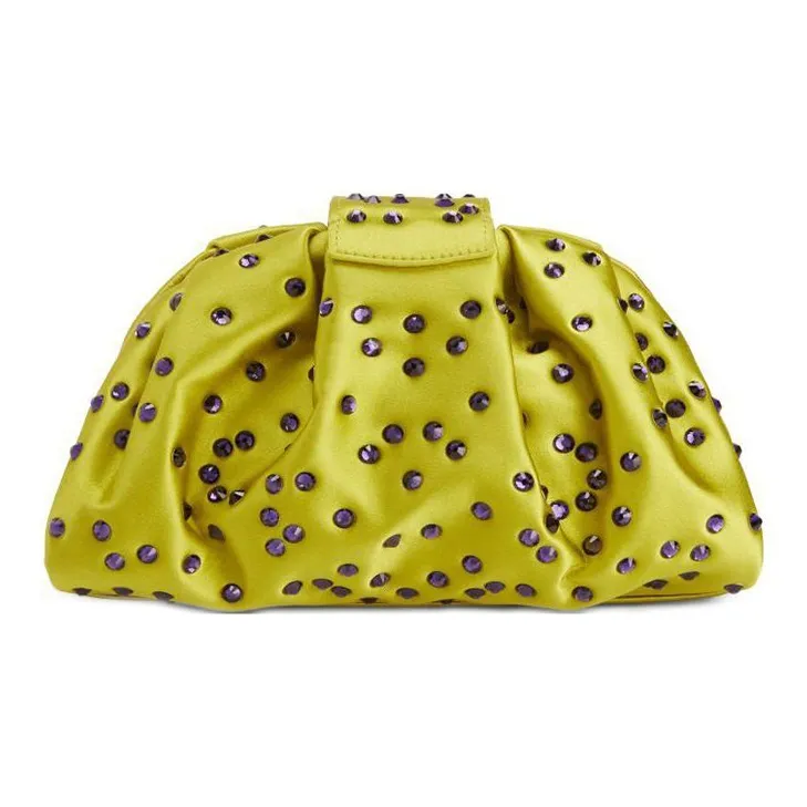 Giuseppe Zanotti Amande Precious Draped Clutch Bag-2