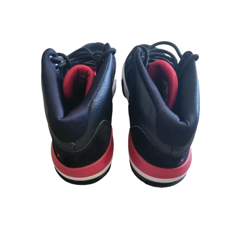 Jordan Max Aura Black Gym Red White-4