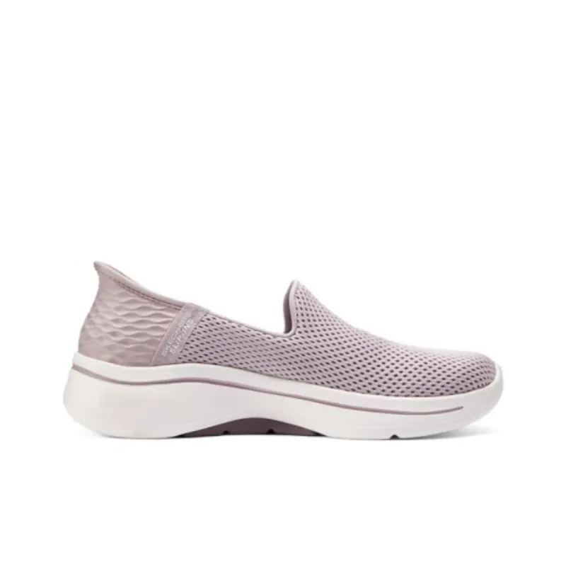 Skechers GO WALK Slip-Resistant Breathable Low-Top Casual Shoes Women's Pink-1