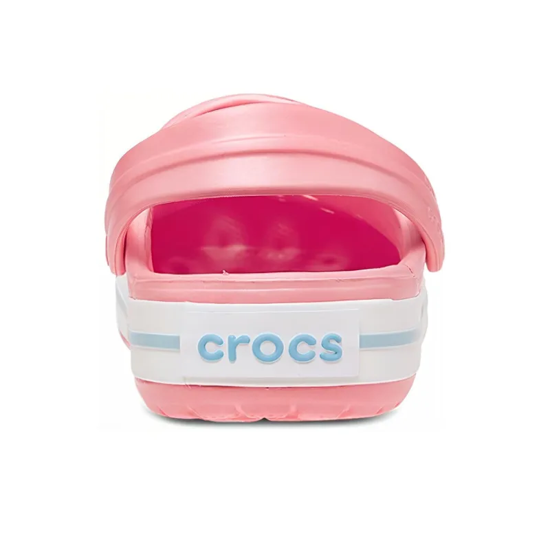 Crocs Beach Sandals Pink White Unisex 'Pink White'-3