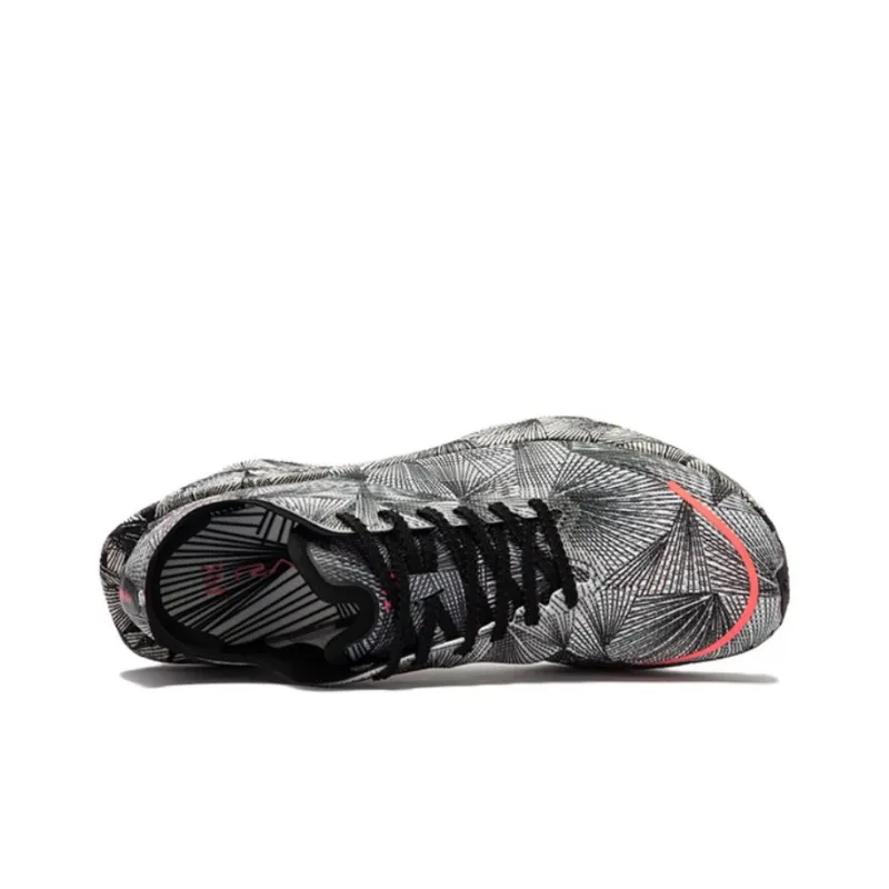 361° Fly Burn 3 Cushioning Anti Slip And Wear Resistant Breathable Rebound Low Top Running Shoes Unisex Black White-5