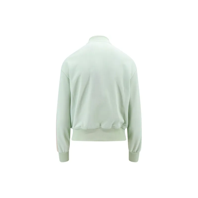 PALM ANGELS Logo Embroidered Zipped Jacket-1