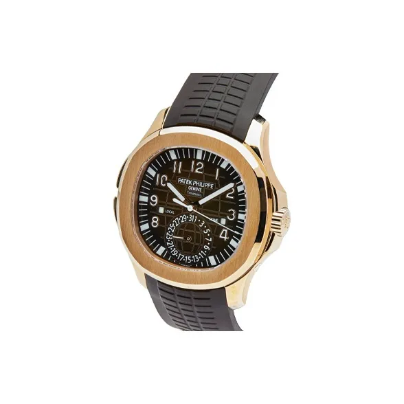 PATEK PHILIPPE Pre Owned 2022 Aquanaut 'Travel Time Tiffany & Co.' 40mm-1