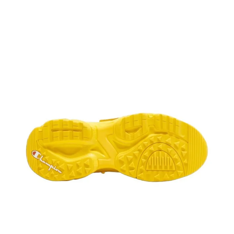Champion Rally Strap Cushioning And Abrasion Resistant Coverage High Top Outdoor Shoes Men's Yellow-3