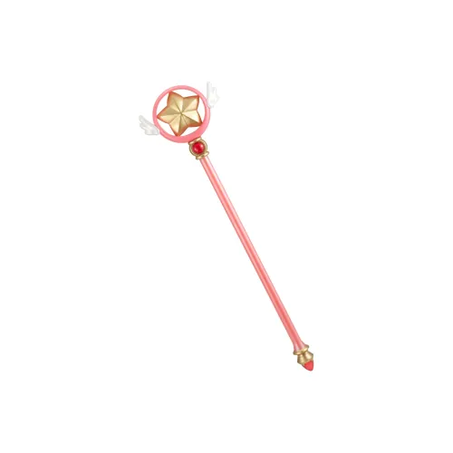 FURYU Cardcaptor Sakura Characters Transparent Card Edition Stars Wand Model Accessories