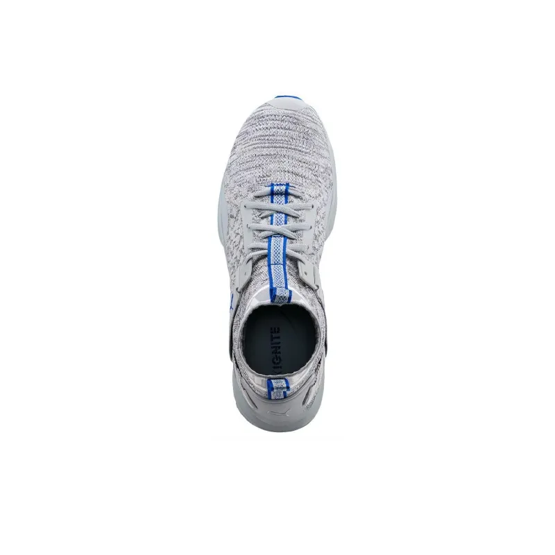 PUMA IGNITE EvoKNIT Cushioning Coverage High-Top Running Shoes Men's Gray-2
