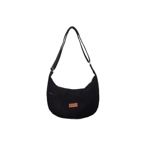 Parker Bear Canvas Canvas Bag Shoulder Bag Crossbody Bag Regular Unisex Black/Khaki/Brown/White/Gray/Pink