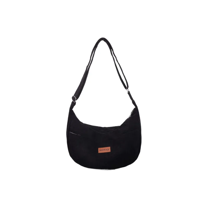 Parker Bear Canvas Canvas Bag Shoulder Bag Crossbody Bag Regular Unisex Black/Khaki/Brown/White/Gray/Pink-0