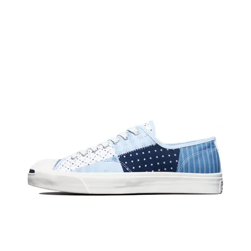 Converse Jack Purcell Canvas Shoes Unisex Low-Top Blue/White