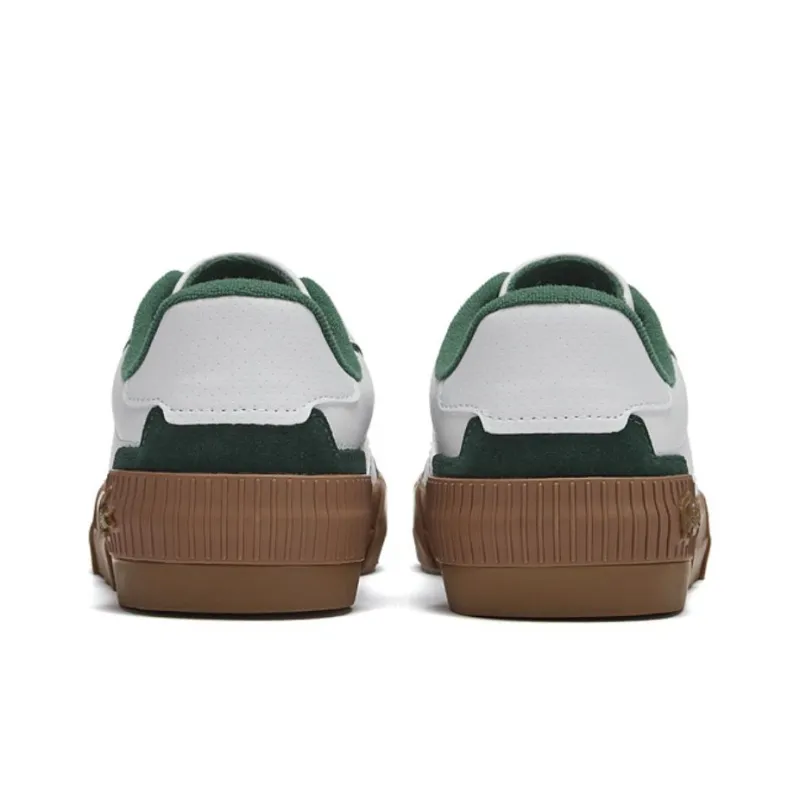 LACOSTE Low Top Skateboard Shoes Men's White-2