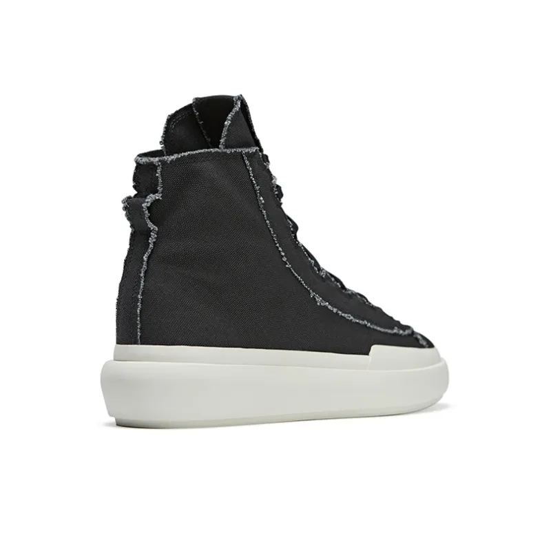 Adidas Y 3 Nizza High Black Off White-4
