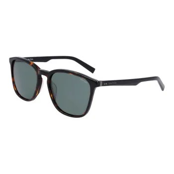 NAUTICA Plate Frame Irregular Shape Sunglasses Men's Tortoiseshell