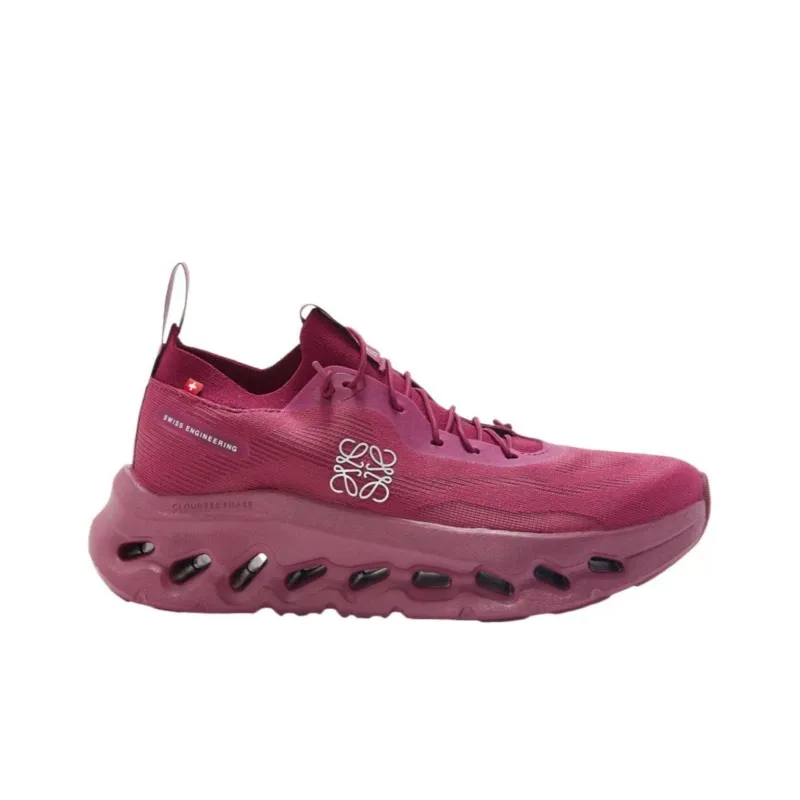 On CLOUDTILT x LOEWE Low Top Casual Shoes Women's Rose Pink-3