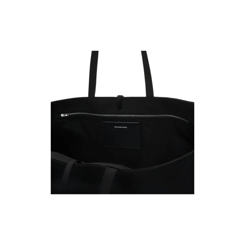 Alexander Wang Punch Logo embossed Tote Bag-5