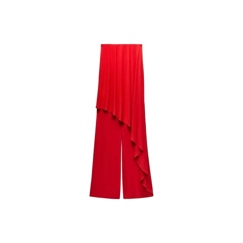 ZARA Jumpsuits Women's Red-1