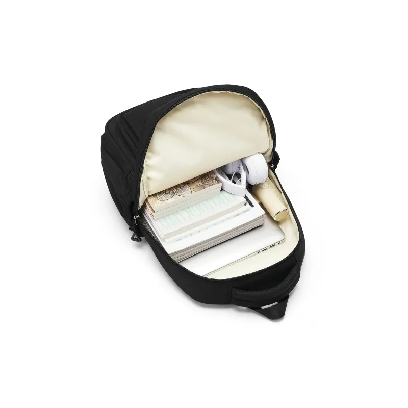 KEYSTREET Fabric Backpack Regular Unisex Black/Ecru/Gray/Blue-4