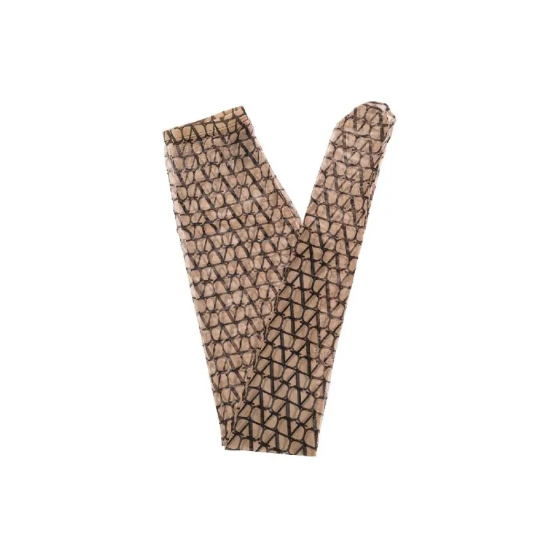 Valentino SS24 Leggings Women's Light Umber-1