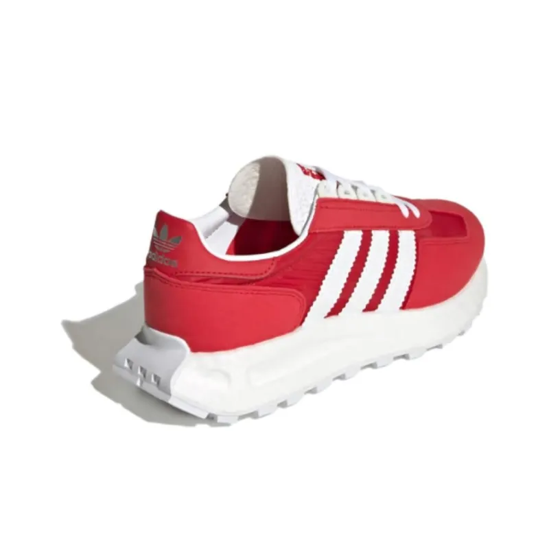 Adidas Originals Retropy E5 Cushioning Anti Slip And Wear Resistant Low Top Casual Shoes Women's Red-3