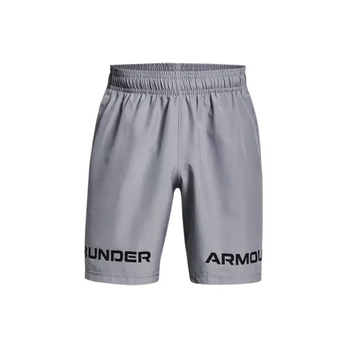 Under Armour Woven Collection Casual Shorts Men Steel