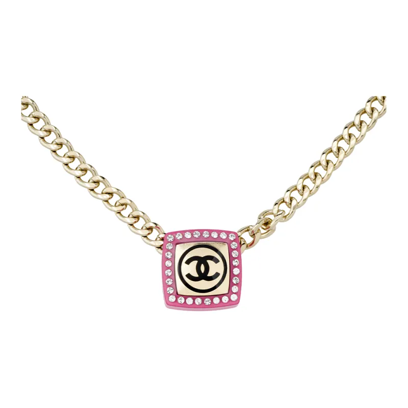 CHANEL Necklaces Women's Pink-1