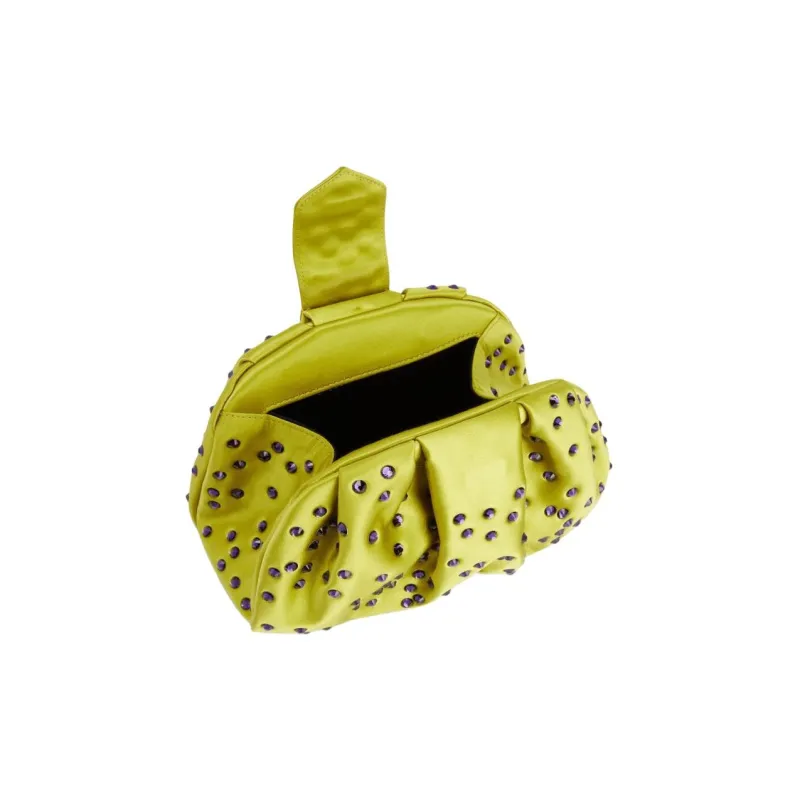 Giuseppe Zanotti Amande Precious Draped Clutch Bag-3