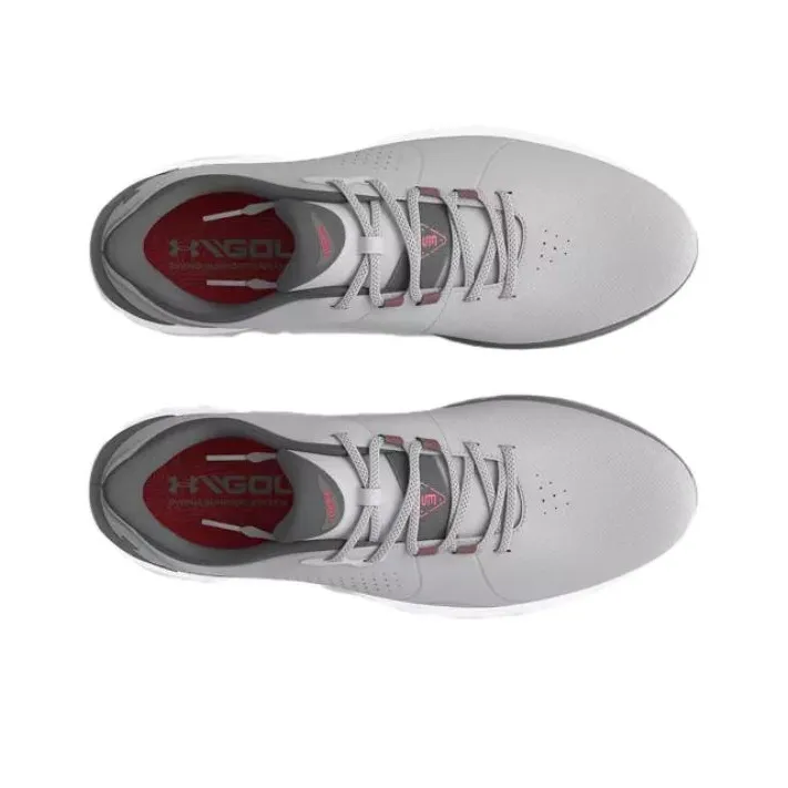 Under Armour UA Drive Pro Golf Anti Slip Wear Resistant Low Top Golf Shoes Men's Gray-3