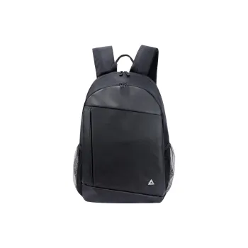 PEAK Simple Line Fabric Backpack Regular Unisex Stellar Black