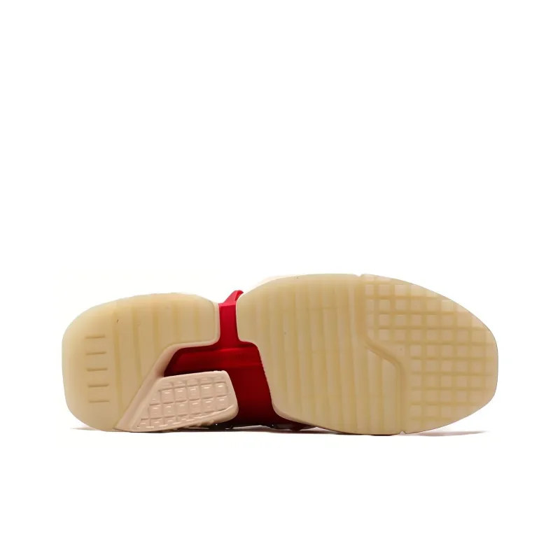 Atmos x LiNing Pan Gu Titan 20SP S Cushioned Slip Resistant Low Top Casual Shoes Women's Red-4