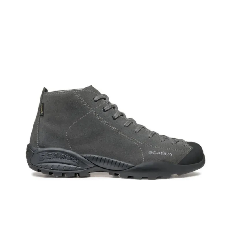 SCARPA Mojito Wear-Resistant Coverage High-Top Casual Shoes Unisex Gray-1