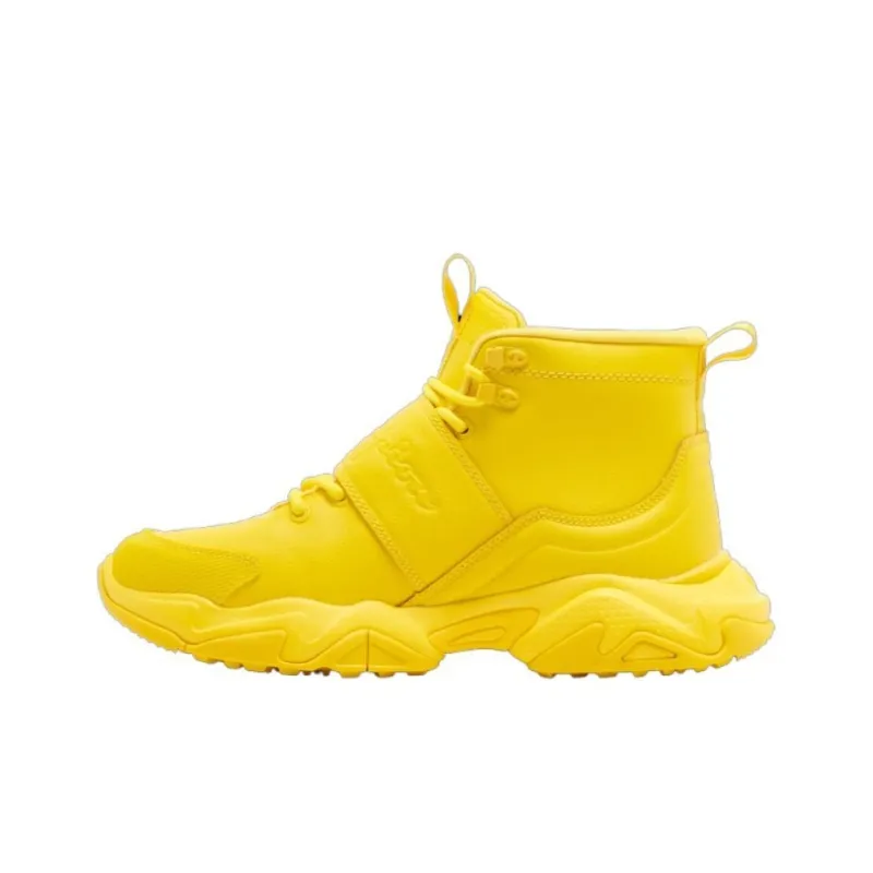 Champion Rally Strap Cushioning And Abrasion Resistant Coverage High Top Outdoor Shoes Men's Yellow-0