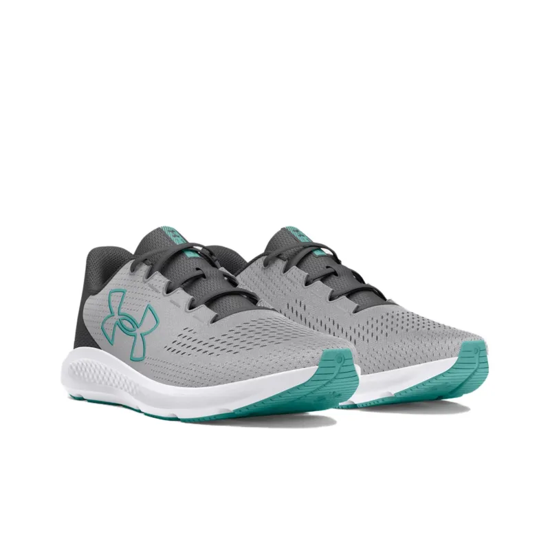 Under Armour Charged Pursuit 3 Cushioning, Wear Resistant Low Top Running Shoes Women's Gray-2
