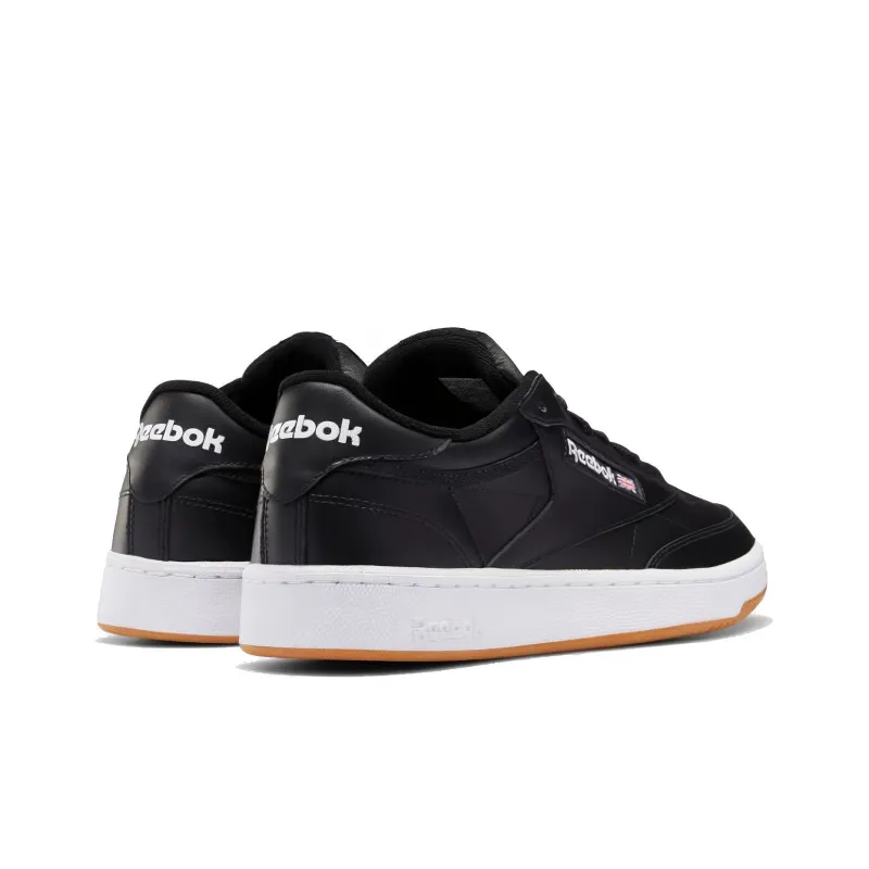Reebok Club C 85 Black White Gum-3