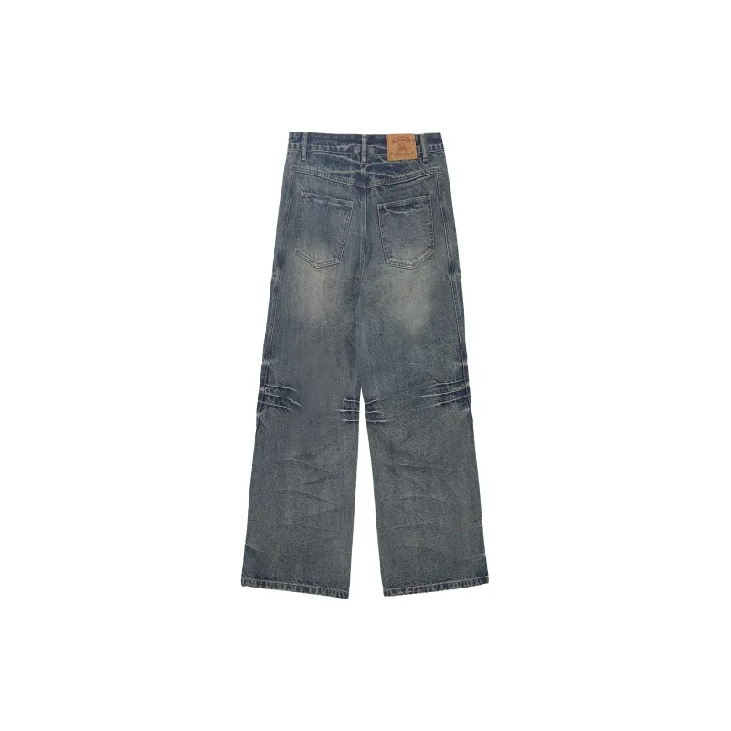 UNVESNO Jeans Unisex Azure Blue-1