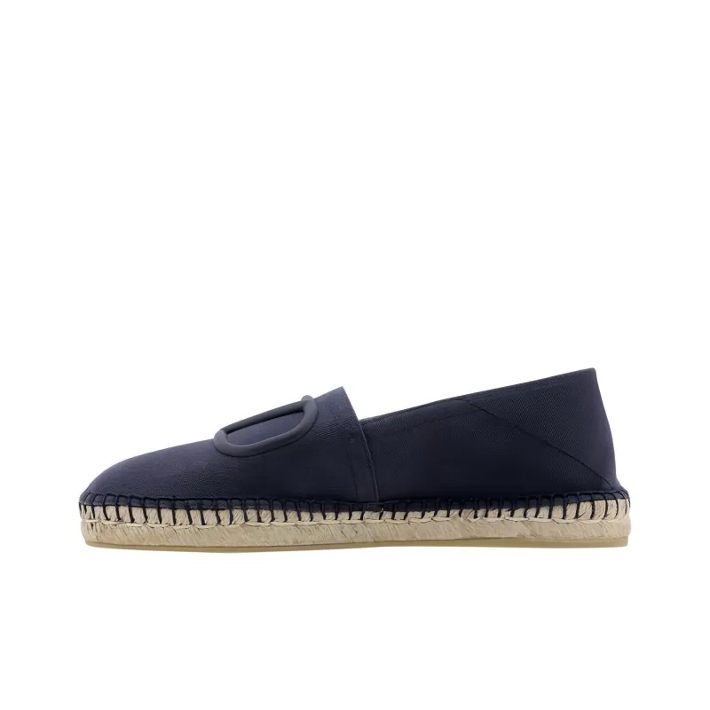 Valentino Vlogo Espadrilles Men's Navy-0