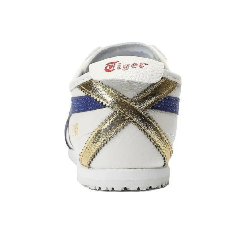 Asics Onitsuka Tiger Mexico 66 White Dark Blue Red Gold-4
