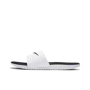 Nike Kawa Slide White Black