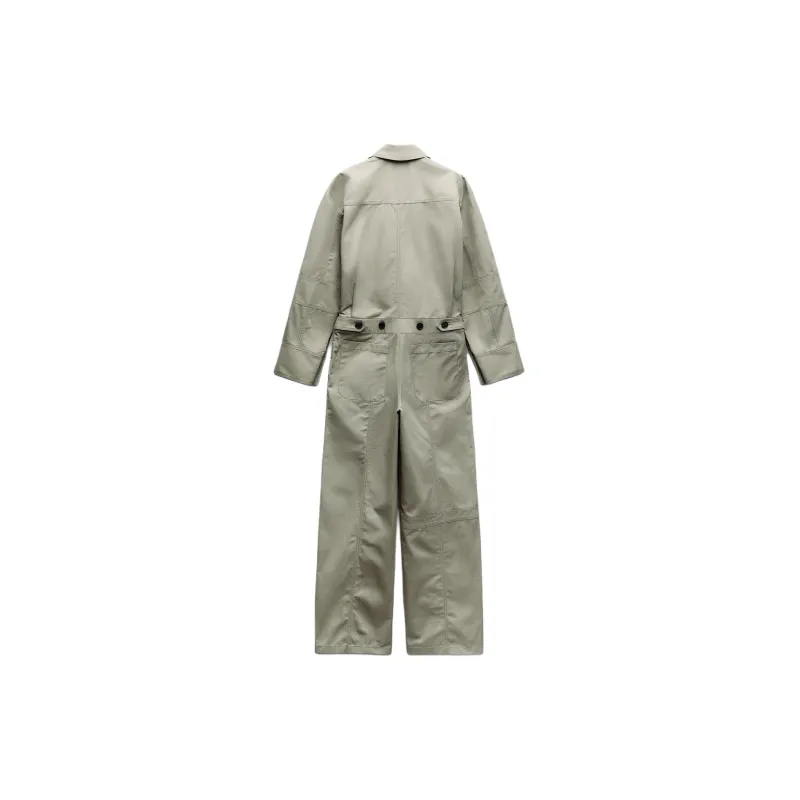ZARA Jumpsuits Women's Green-1