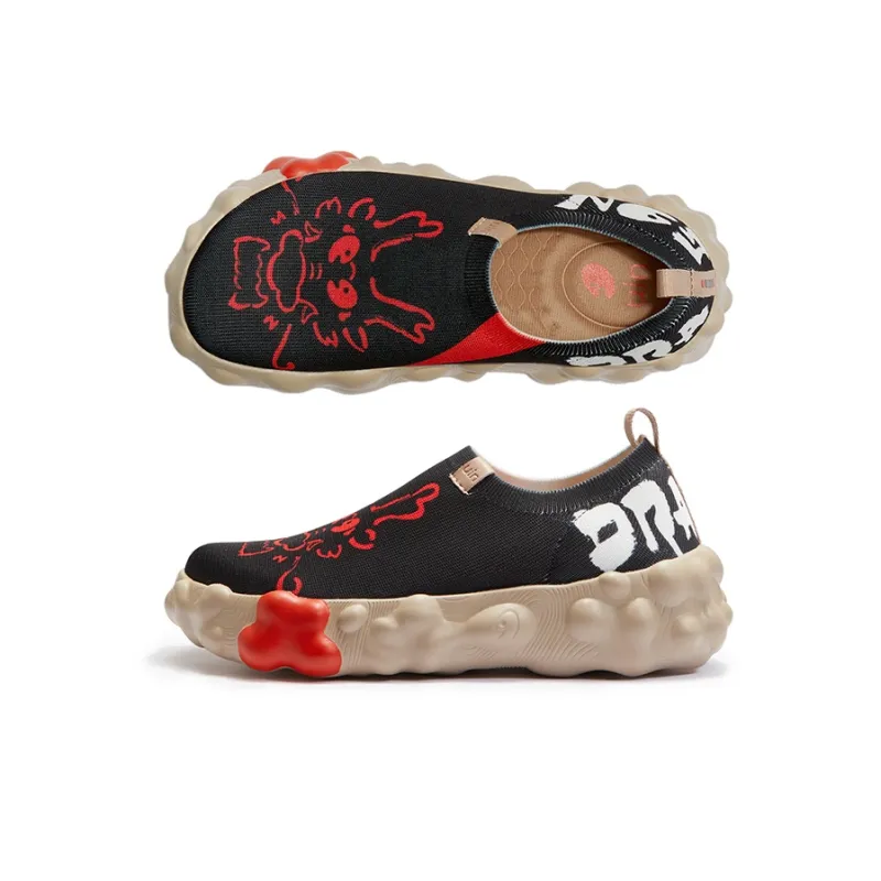 U.IN Painted Travel Shoes Year Of The Dragon TT Low-Top Casual Shoes Men's-24