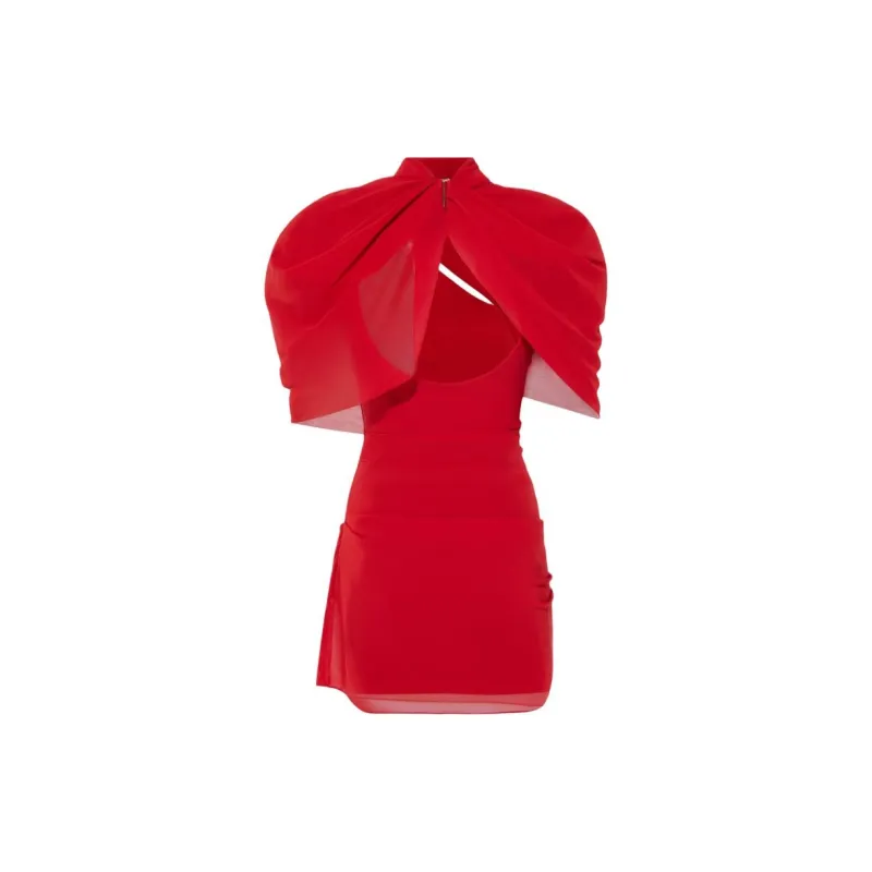 Jacquemus La Robe Castagna Dress Red-1