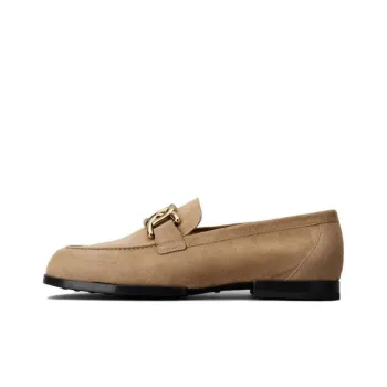 TOD'S Chain Detail Round Toe Loafers Women's