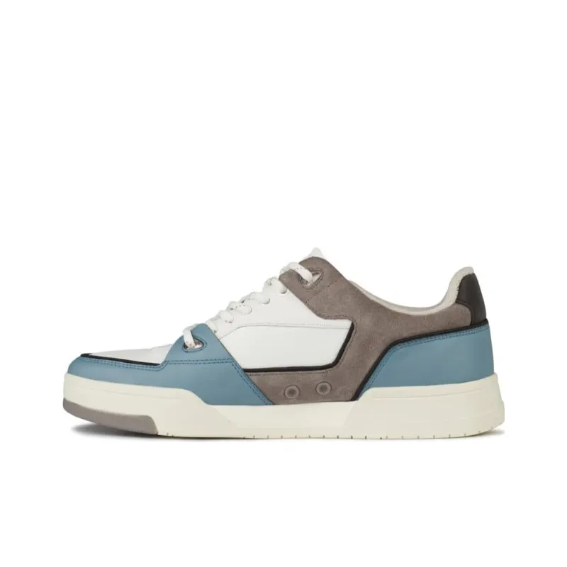 HUGO BOSS Low Top Skateboard Shoes Men's Gray Blue-0