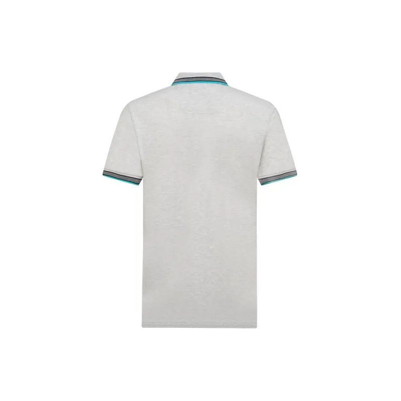 HUGO BOSS SS24 Polo Shirt Men's Gray-1