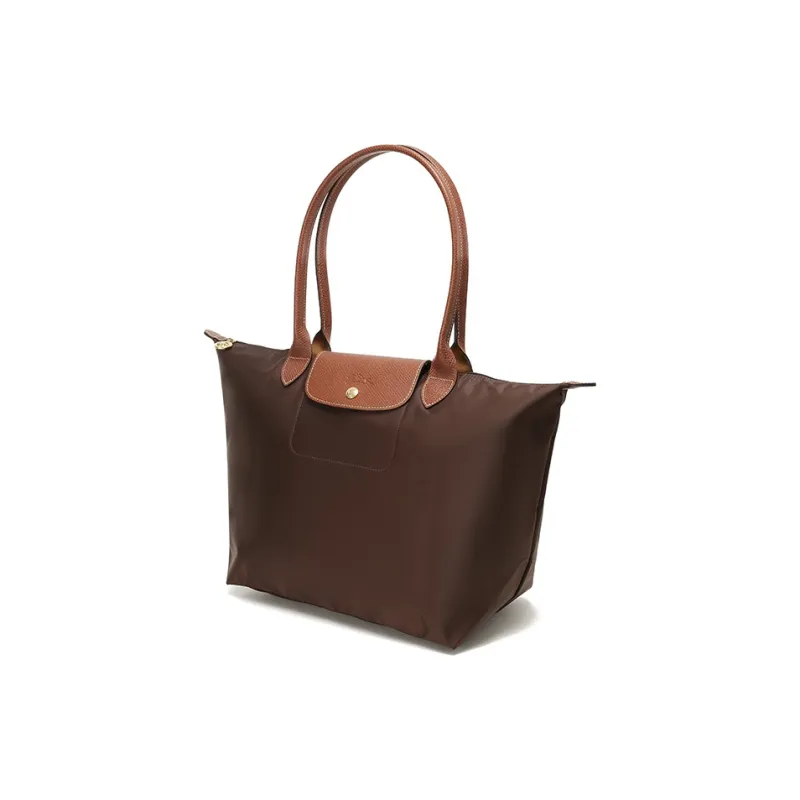 LONGCHAMP Le Pliage Recycled Canvas Dumpling Bag, Canvas Bag, Handbag Tubas Women's Tan-1