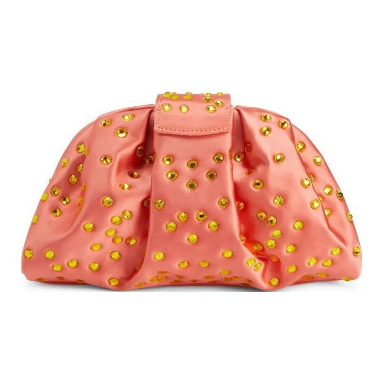 Giuseppe Zanotti Amande Precious Rhinestone embellished Clutch Bag-2