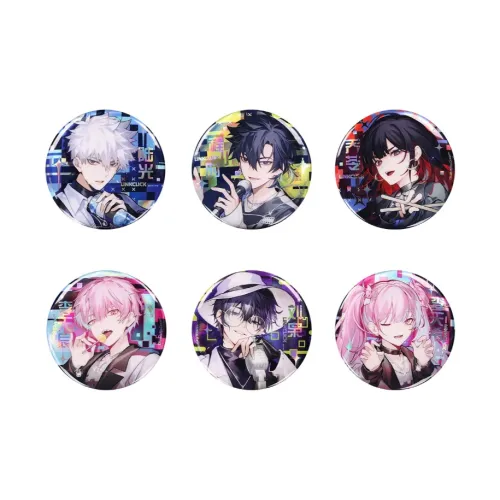 BEMOE 'Link Click' Animation MusicFes. Collection Tinplate Badges