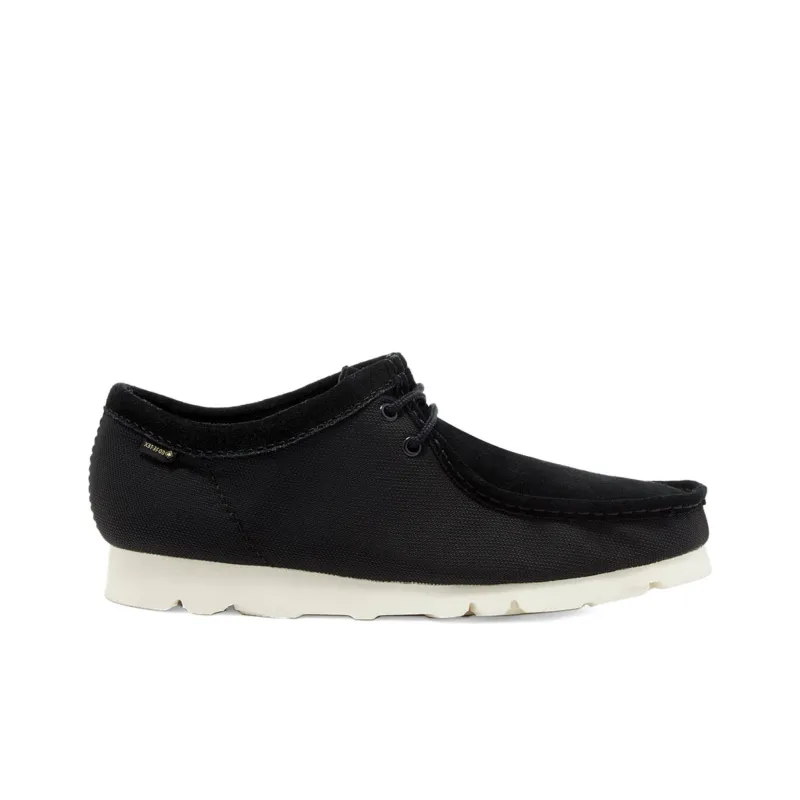 Clarks Wallabee Gore Tex 'Black Canvas'-1