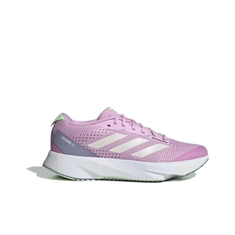 Adidas Adizero SL Cushioning, Wear Resistant Low Top Running Shoes Women's Pink-1